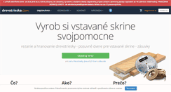 Desktop Screenshot of drevotrieska.com